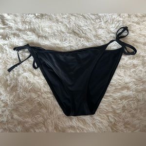 Medium black Victoria’s Secret bikini bottoms